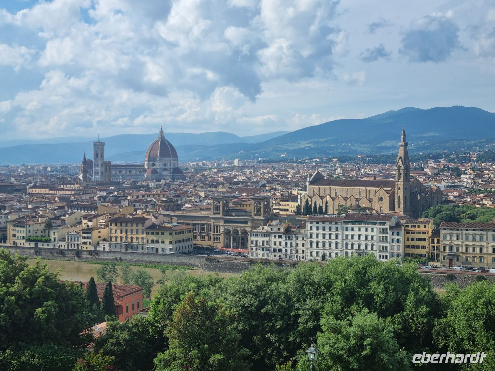 Florenz - Ausblick vom Piazzale Michelangelo