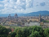 Florenz - Ausblick vom Piazzale Michelangelo