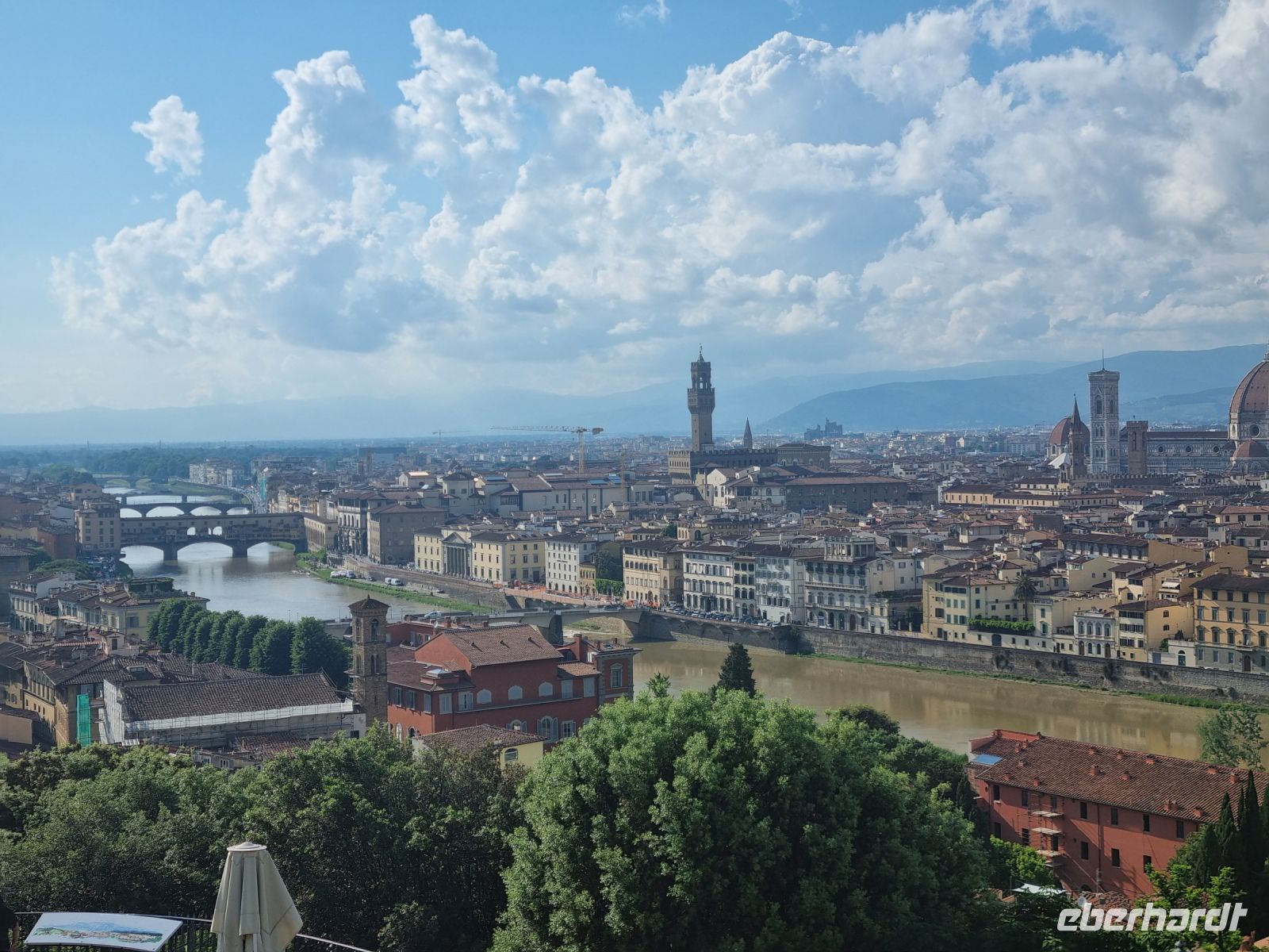 Florenz - Ausblick vom Piazzale Michelangelo