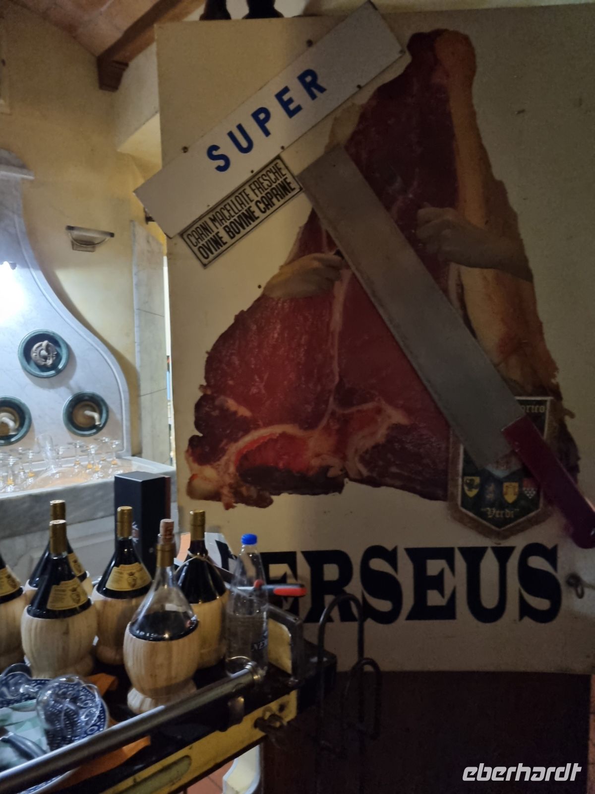 Florenz - Abendessen im Restaurant 