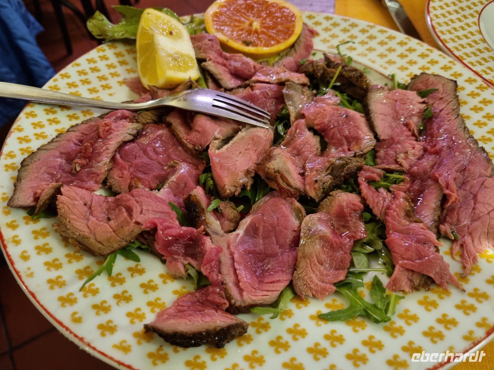 Florenz - Abendessen im Restaurant 