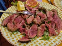 Florenz - Abendessen im Restaurant 