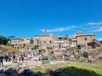 Rom - Forum Romanum mit Blick auf den Kapitolhügel