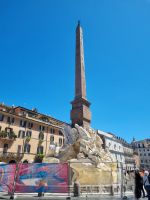 Rom - Piazza Navona (Vierströmebrunnen)  