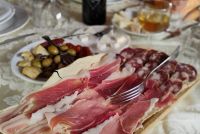 Mittagessen im Agriturismo 