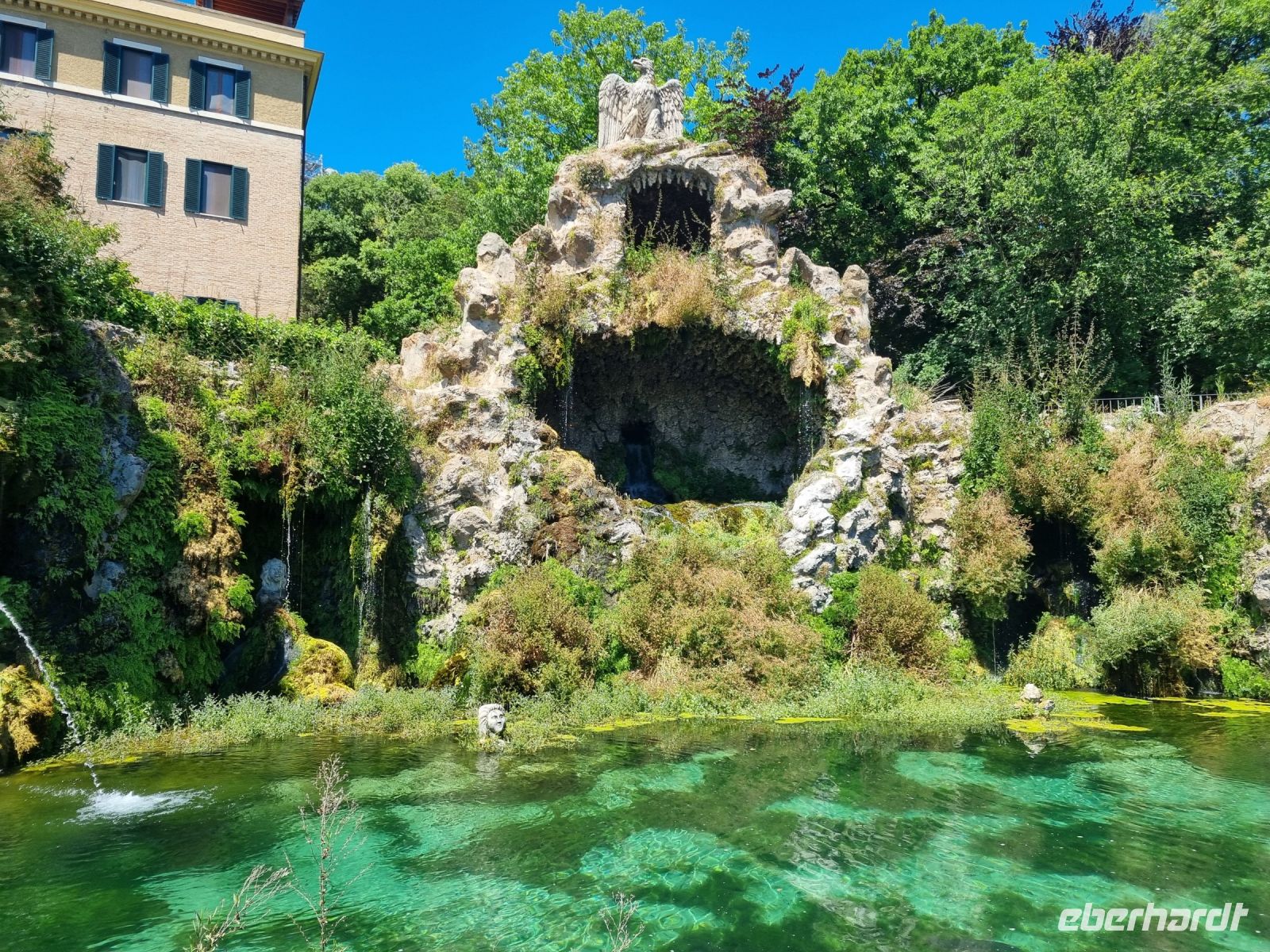 Vatikanische Gärten - Adlerbrunnen