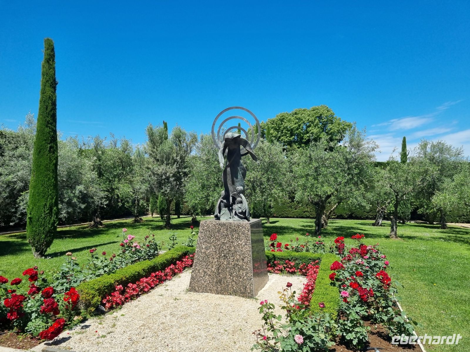 Vatikanische Gärten - Skulptur der Jungfrau von Fatima  