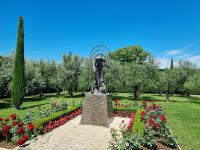 Vatikanische Gärten - Skulptur der Jungfrau von Fatima  