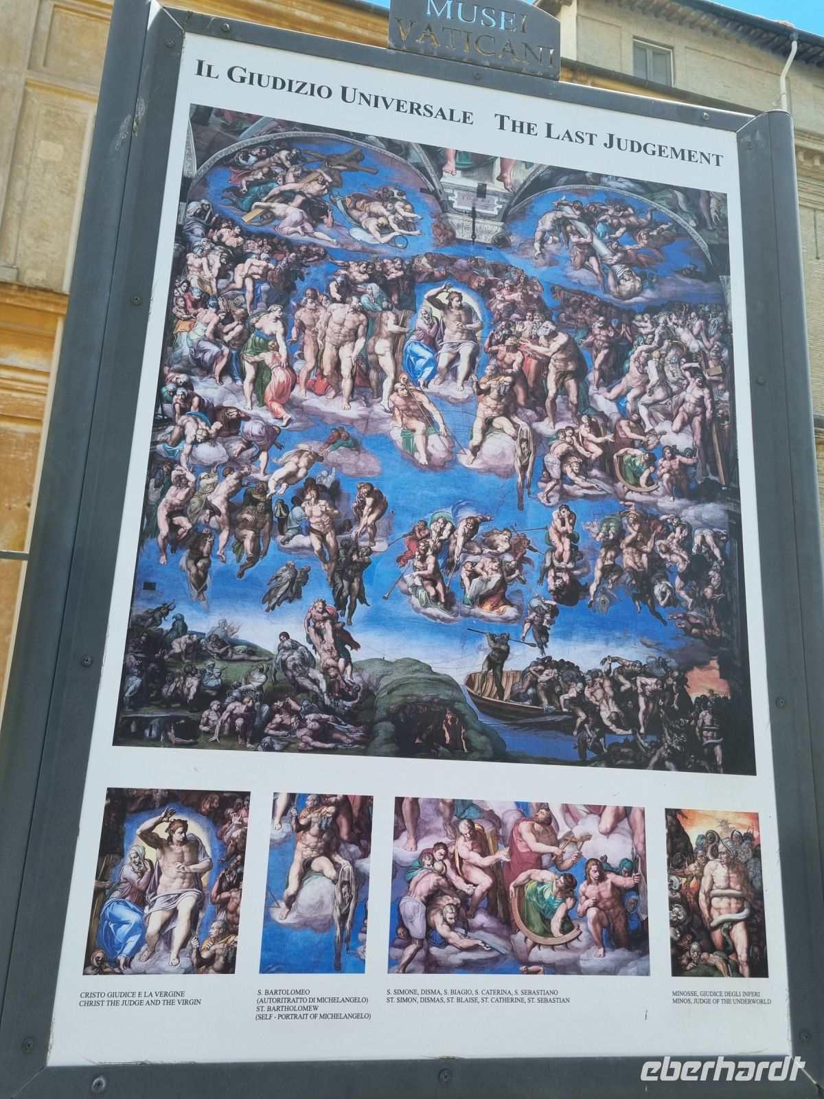 Vatikanische Museen - Erklärung der Sixtinischen Kapelle...