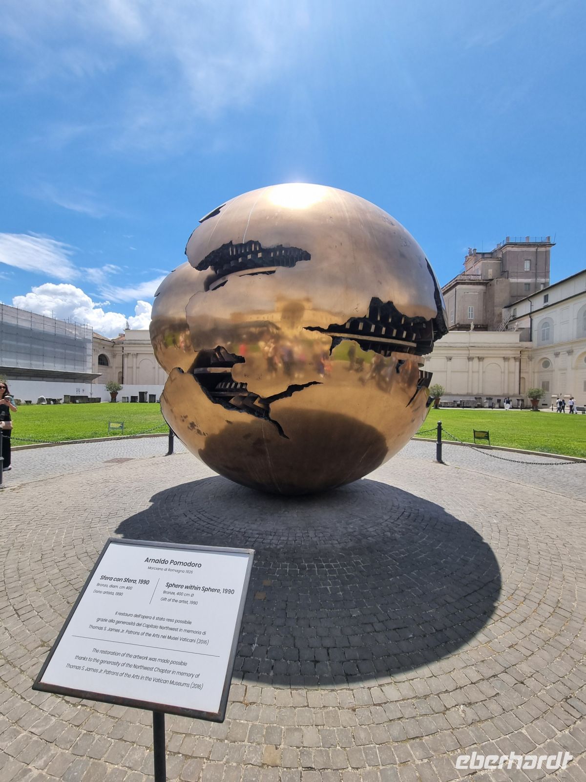 Pinecone-Hof im Vatikan – 