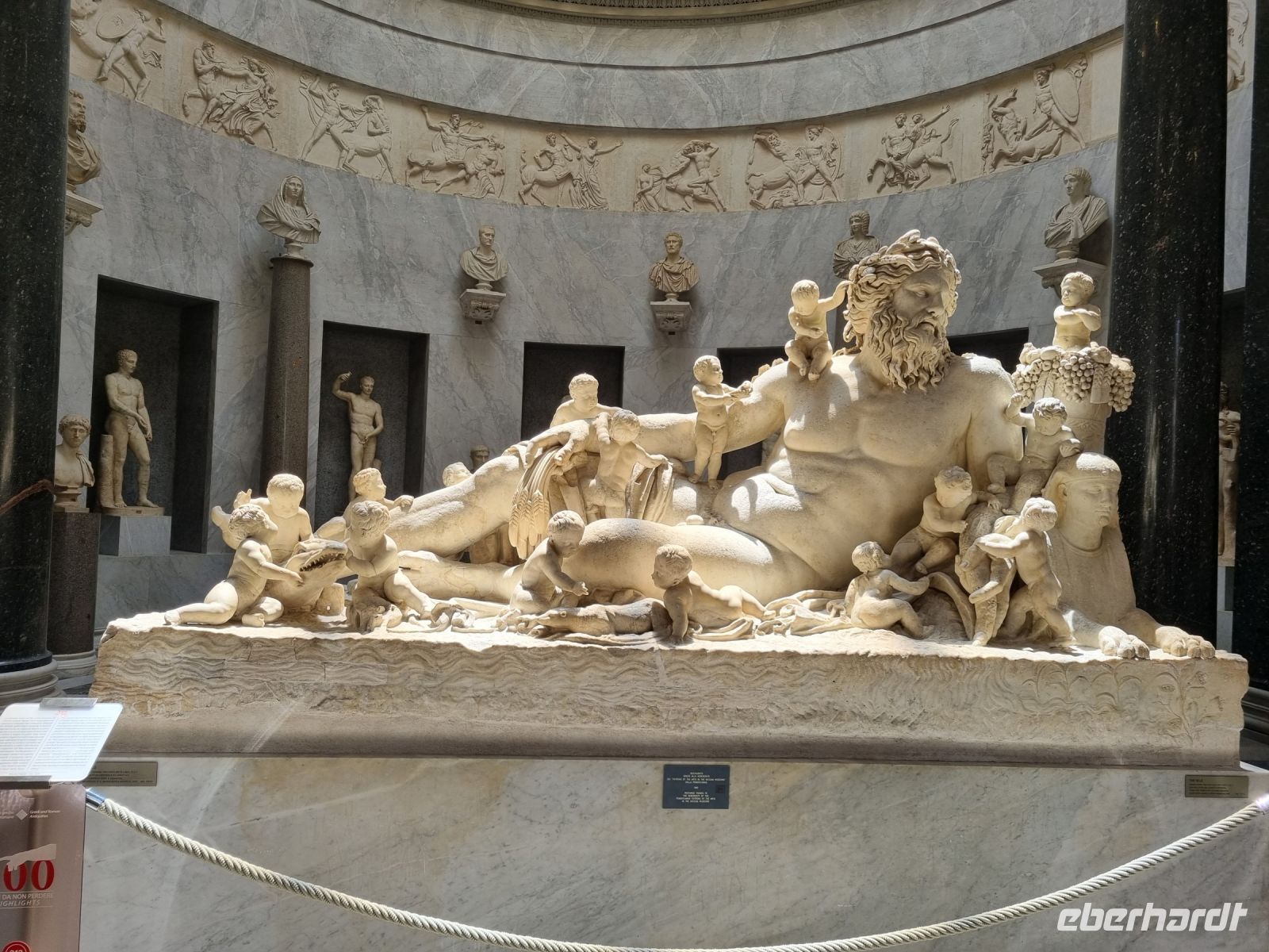 Vatikanische Museen - Liegende Statue des Flussgottes Nil