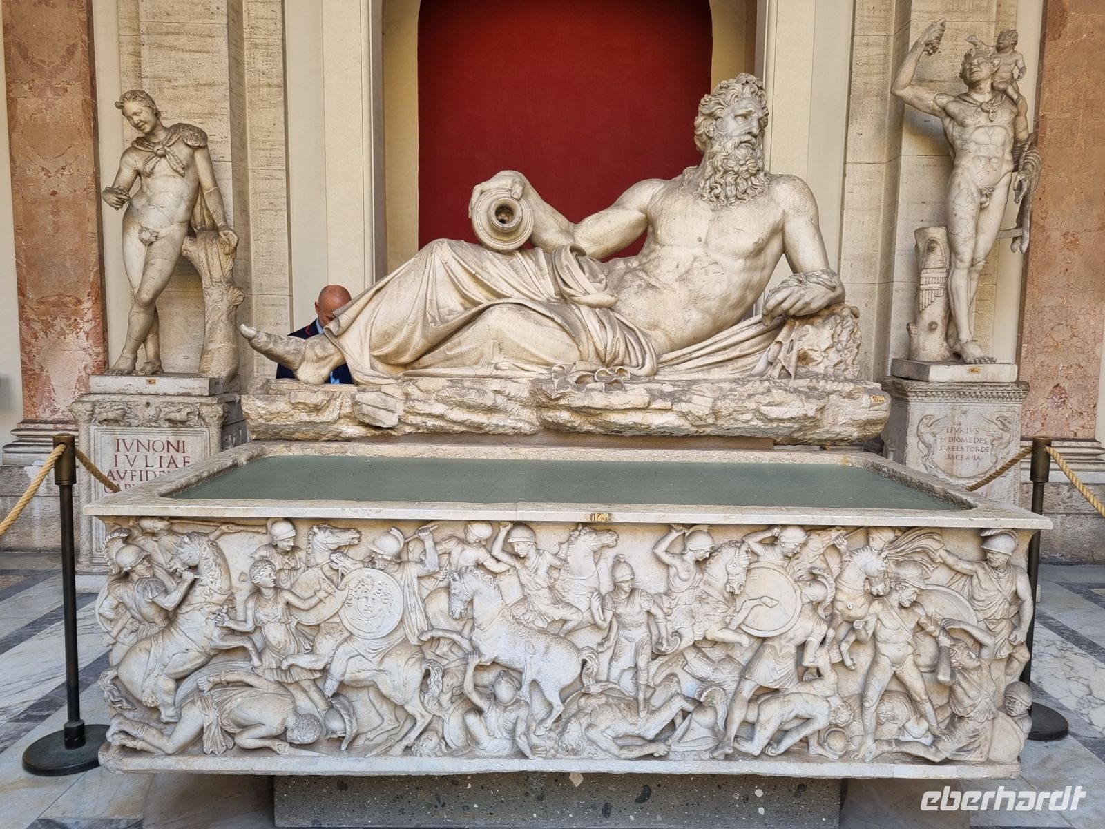 Vatikanische Museen - Statue des Flussgottes Arno