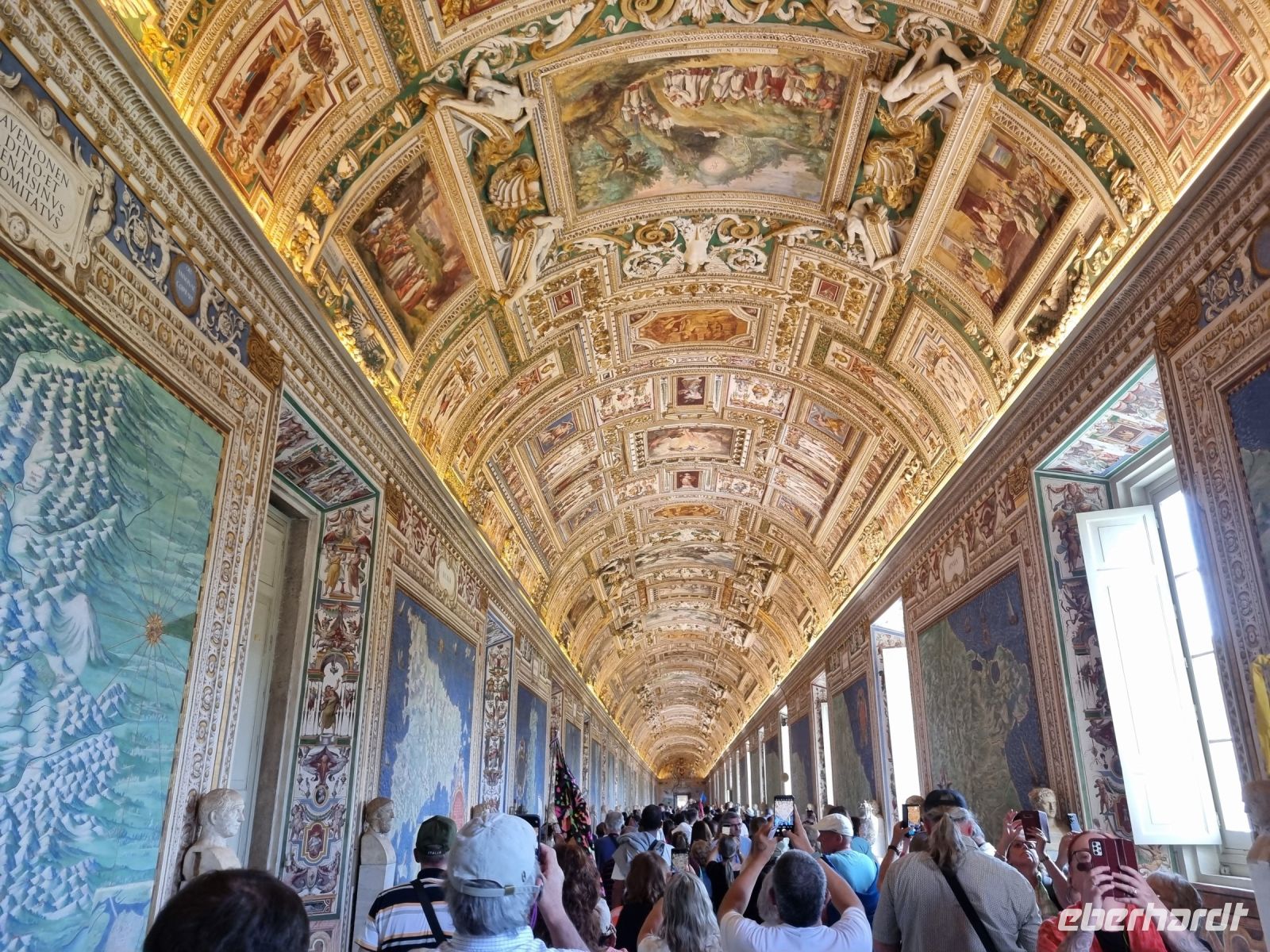 Vatikanische Museen - Galerie der Landkarten