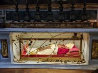 Petersdom - Glassarkophag von Papst Johannes XXIII. 