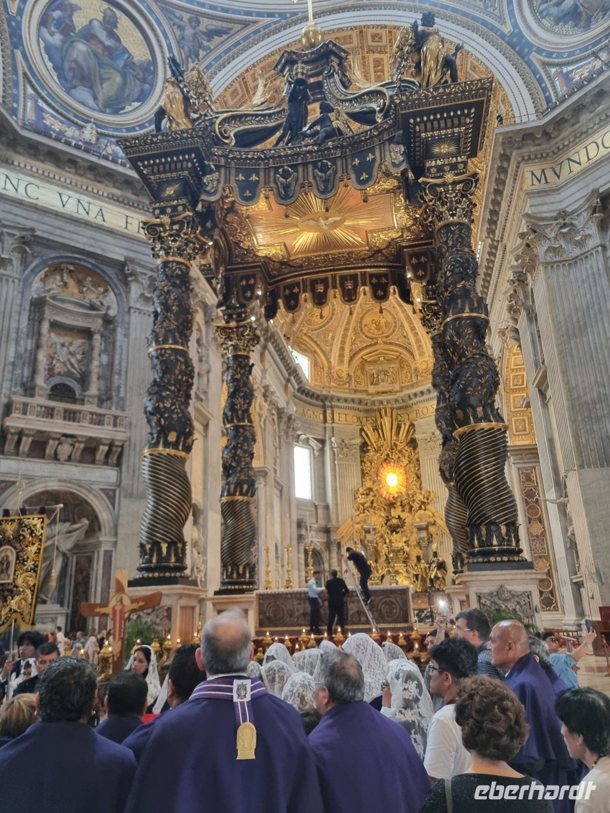 Petersdom - Baldachin-Ziborium 