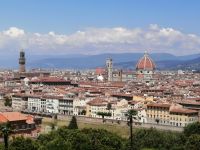 Blick auf Florenz vom Piazzale Michelangelo