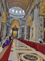 Petersdom - Hauptschiff gen Westen