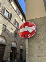Florenz - Street Art von Clet