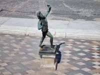 Pompeji  - Casa del Fauno (Haus des Fauns - Nachbildung der Statue des „tanzenden Fauns“) 