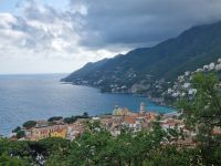 Blick auf die Amalfiküste (Vietri sul Mare)