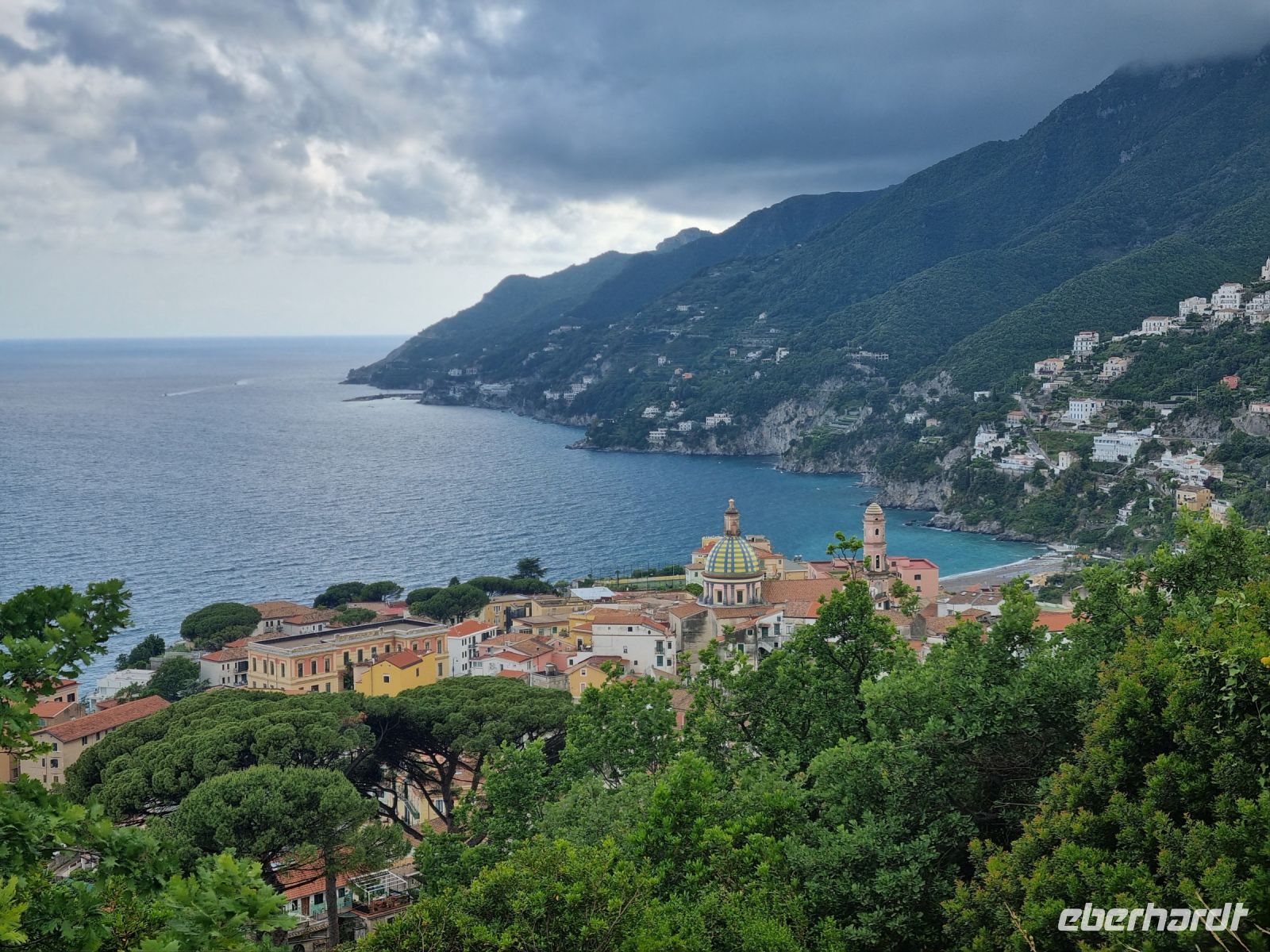 Blick auf die Amalfiküste (Vietri sul Mare)