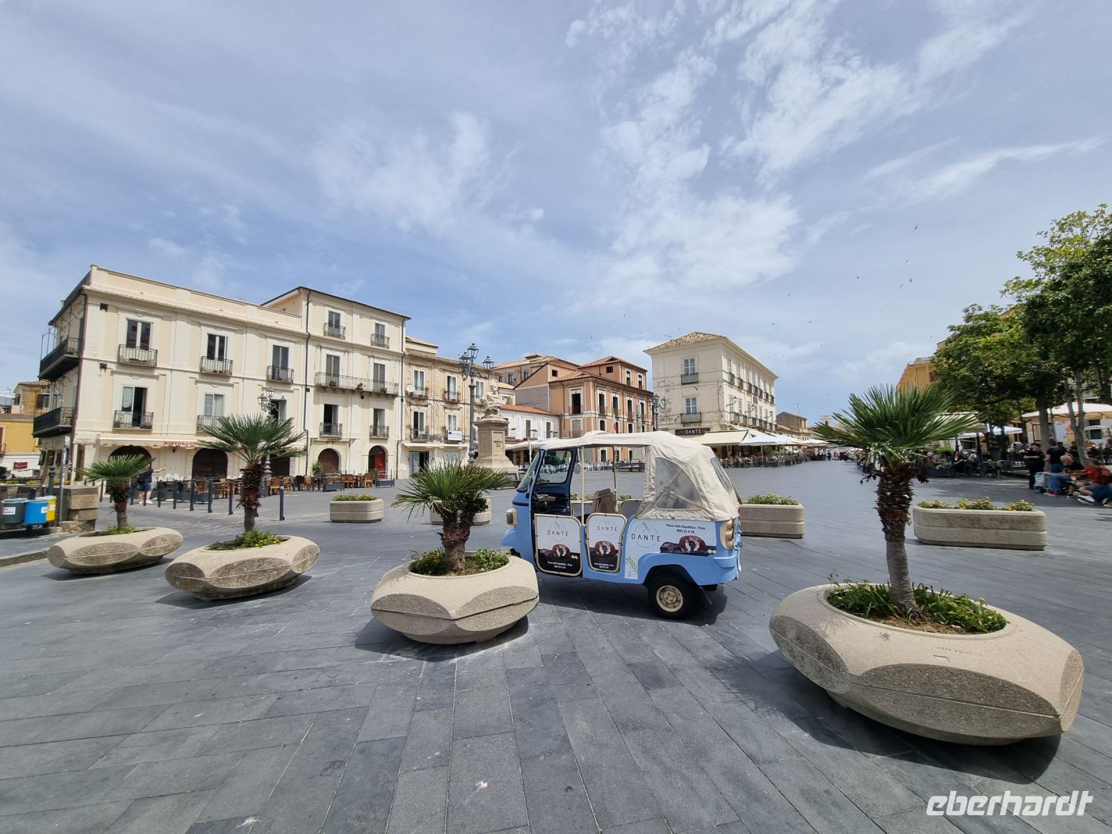 Kalabrien - Pizzo (Piazza della Repubblica = Hauptplatz)