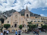 Insel Sizilien - Taormina (Chiesa di San Giuseppe bzw. Kirche des hl. Josef)