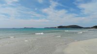 Simius Strand, Südküste Sardinien 