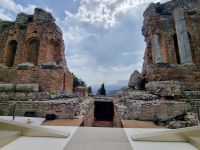 Insel Sizilien - Taormina (Antikes Theater)