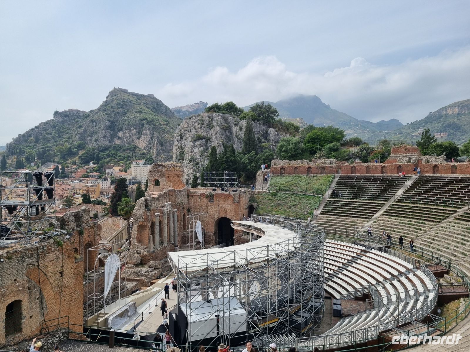 Insel Sizilien - Taormina (Antikes Theater)