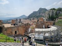 Insel Sizilien - Taormina (Antikes Theater)