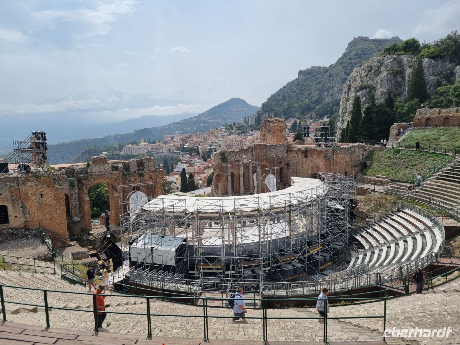Insel Sizilien - Taormina (Antikes Theater)