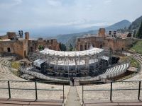 Insel Sizilien - Taormina (Antikes Theater)