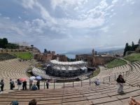 Insel Sizilien - Taormina (Antikes Theater)
