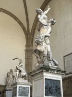 Florenz - Loggia an der Piazza della Signoria