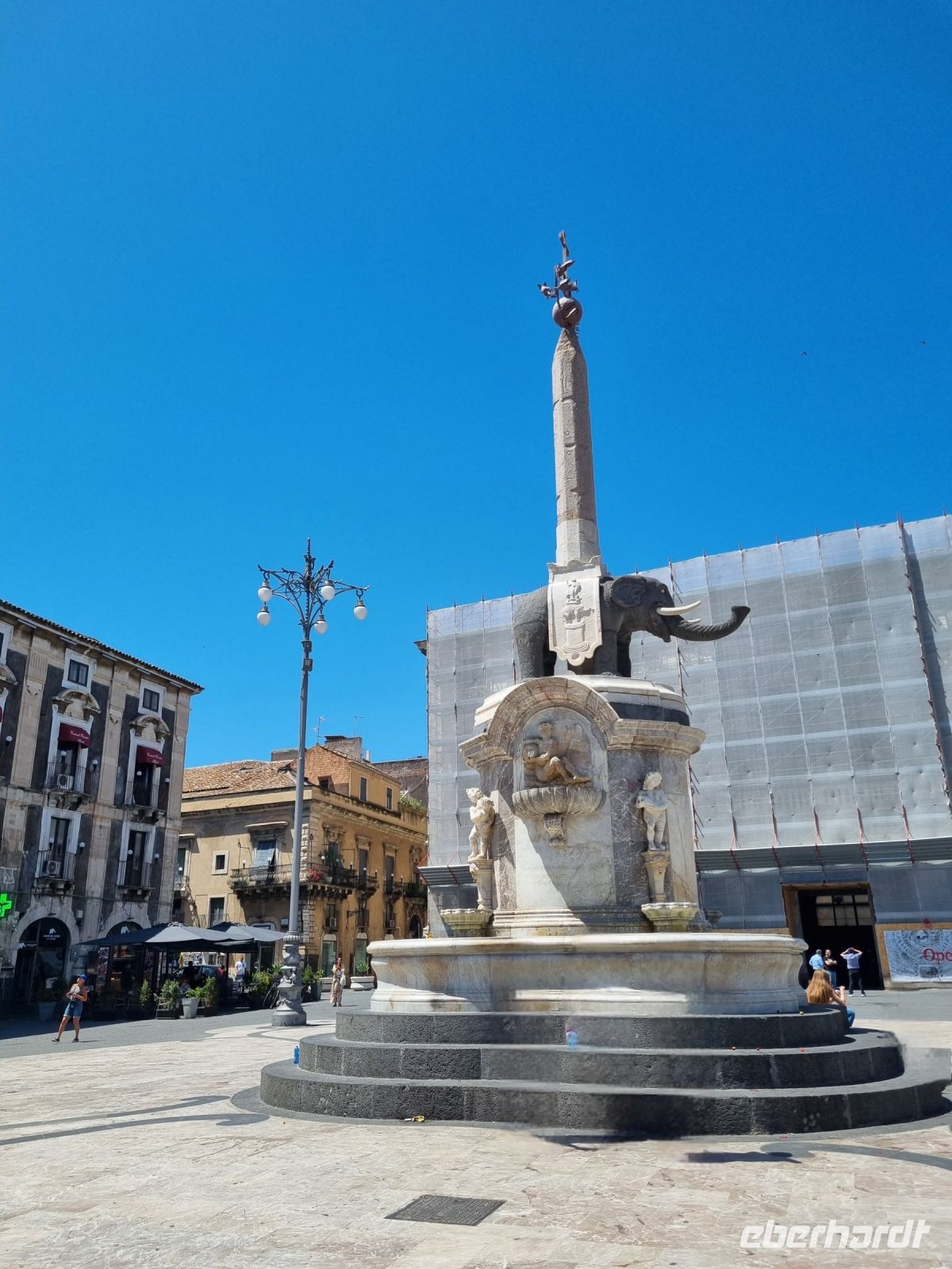 Insel Sizilien - Catania (Elefantenbrunnen)