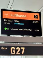 Auf geht's nach Olbia - Sardinien!