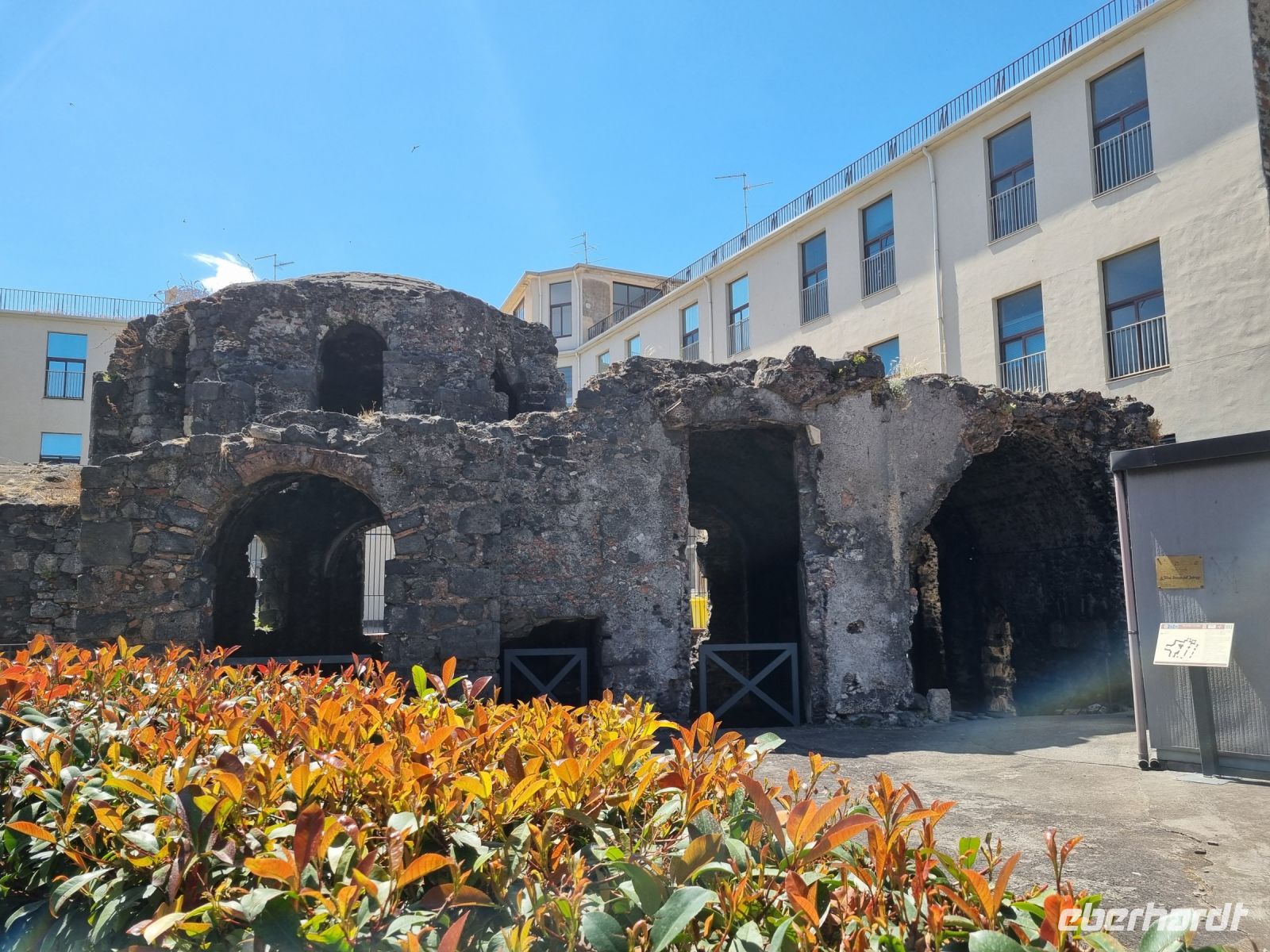 Insel Sizilien - Catania (Altstadt - Le Terme dell'Indirizzo)