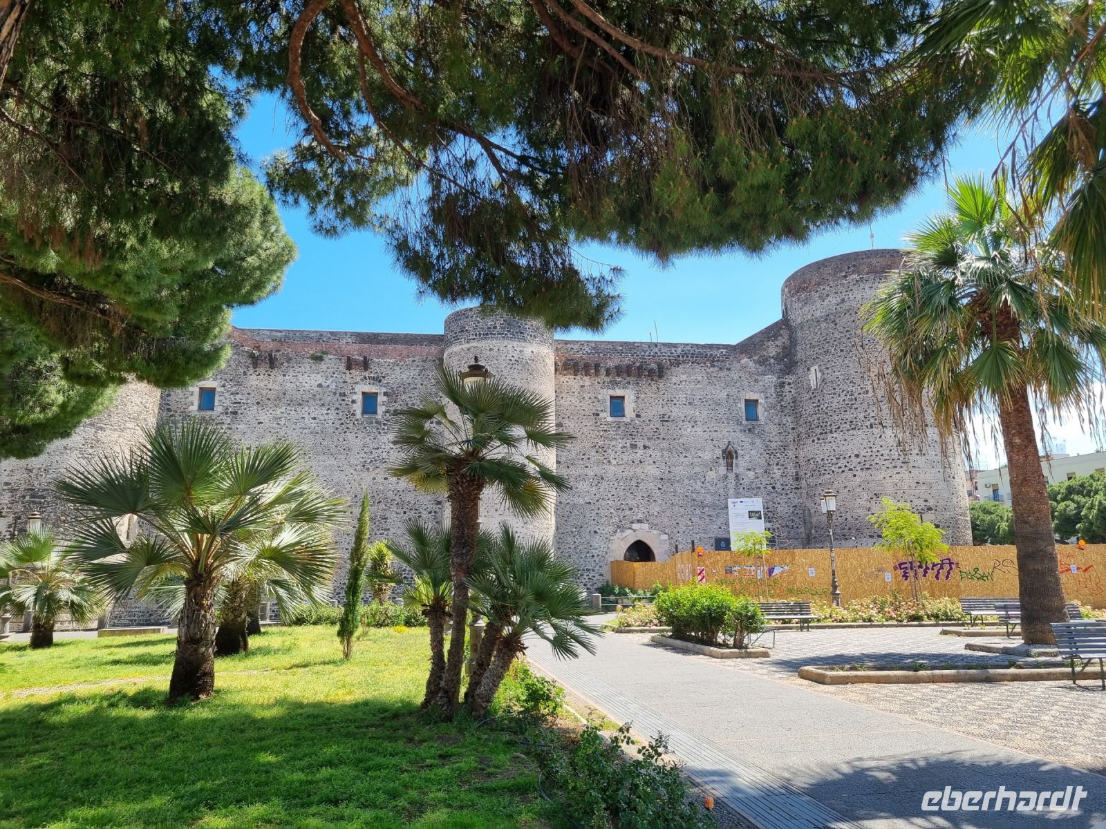 Insel Sizilien - Catania (Altstadt - Castello Ursino)