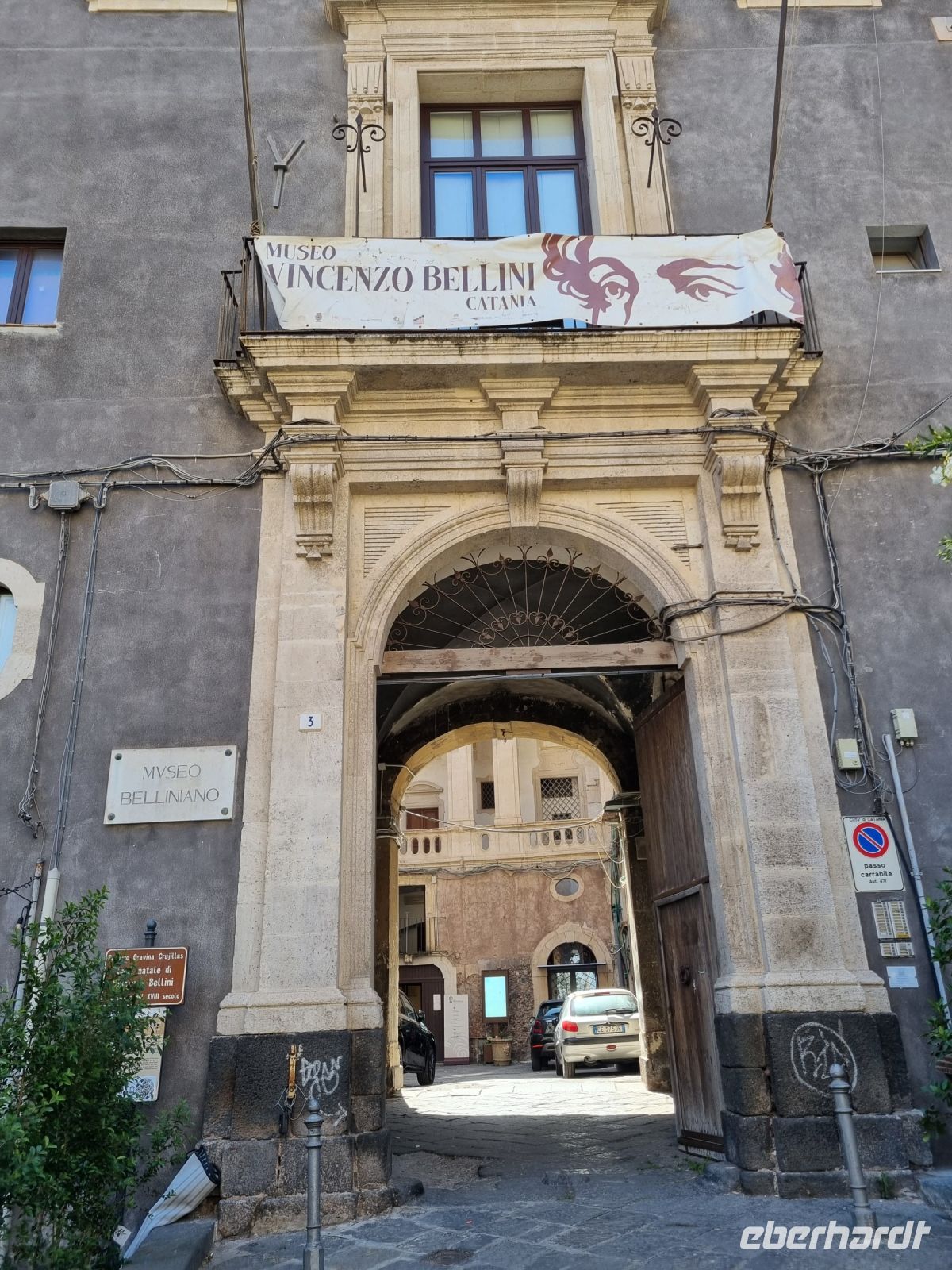 Insel Sizilien - Catania (Bellini-Museum)