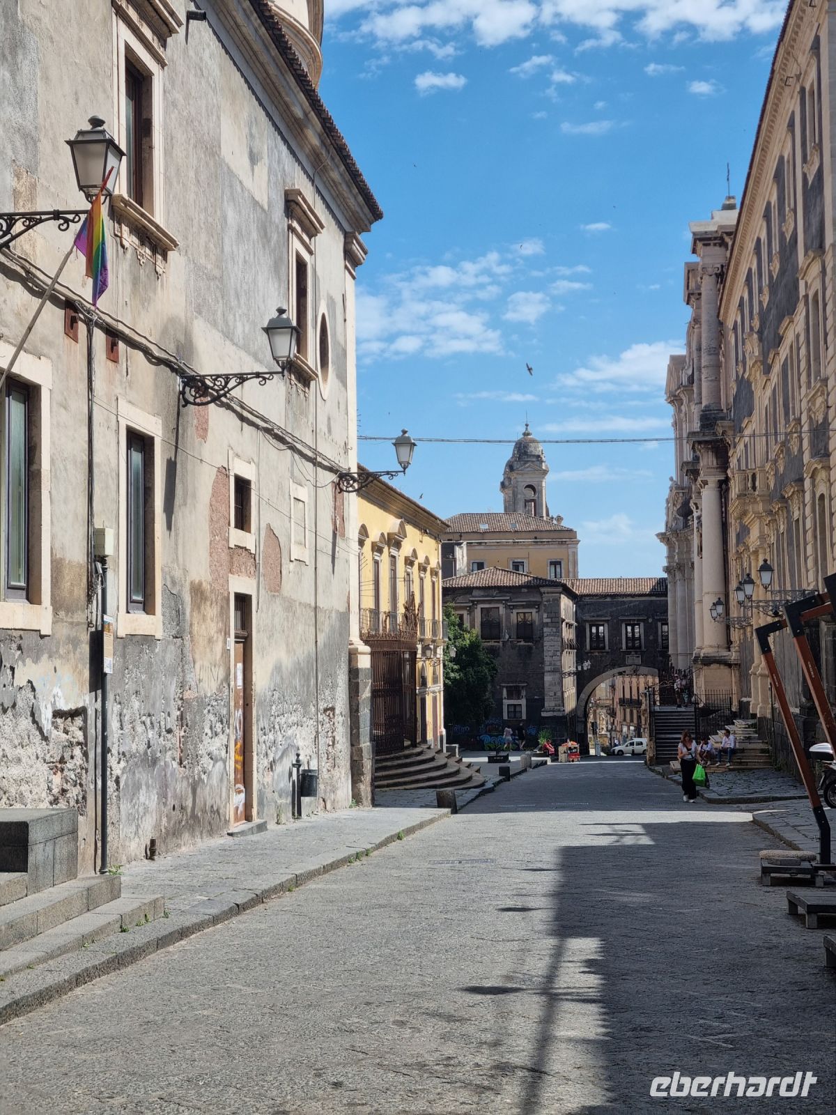 Insel Sizilien - Catania (barocke Prachtstraße  