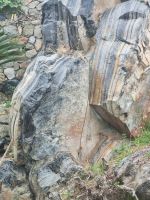 Insel Lipari - Obsidian-Gestein