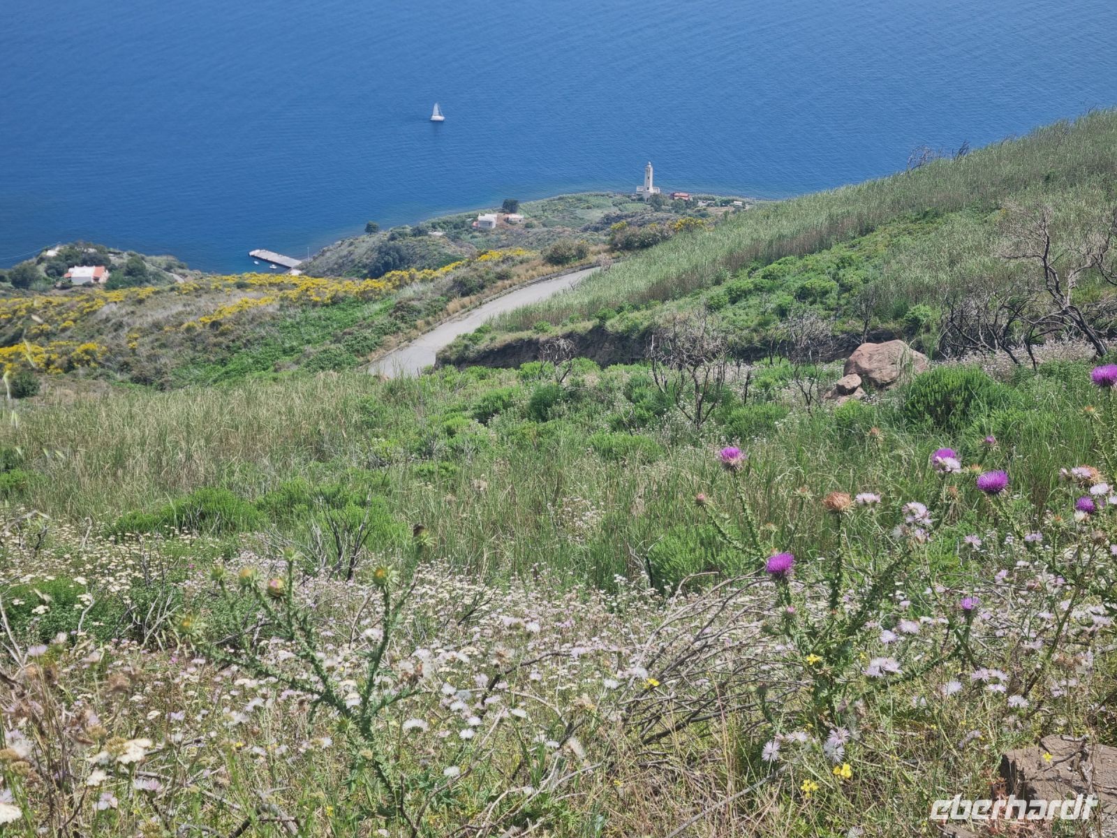 Insel Vulcano - Capo Geldso (Maulbeer-Kap)