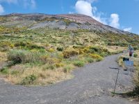 Insel Vulcano - Aufgang zum Gran Cratere della Fossa (Großer Krater)