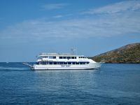 ...unser Schiff für die Liparischen Inseln...