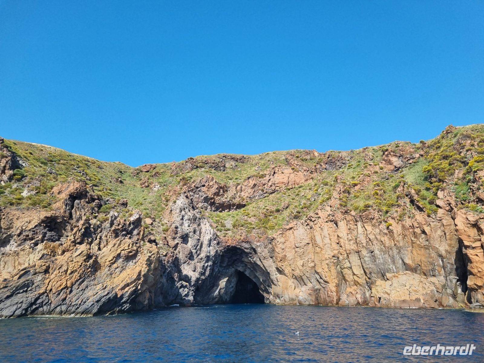 Insel Vulcano - Grotta del Cavallo (Pferdehöhle)