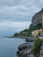 Insel Sizilien - Küste bei Cefalù mit Leuchtturm