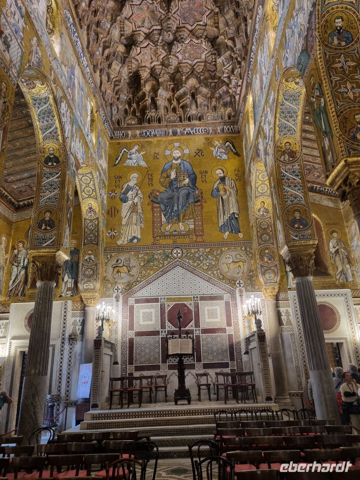 Insel Sizilien - Palermo (Normannenpalast - Cappella Palatina)