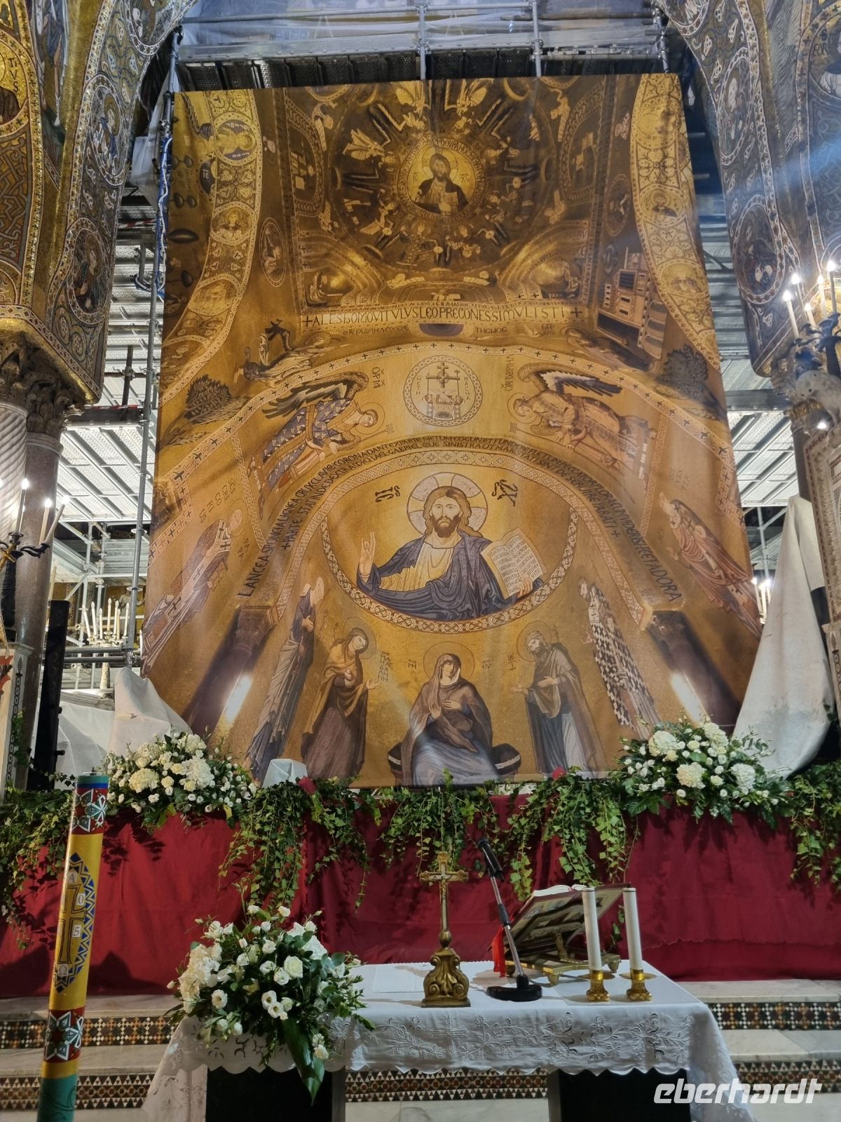 Insel Sizilien - Palermo (Normannenpalast - Cappella Palatina)