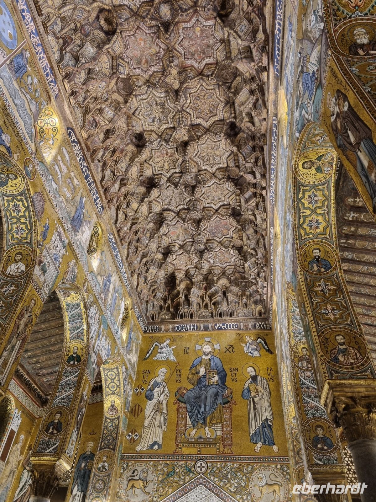 Insel Sizilien - Palermo (Normannenpalast - Cappella Palatina)